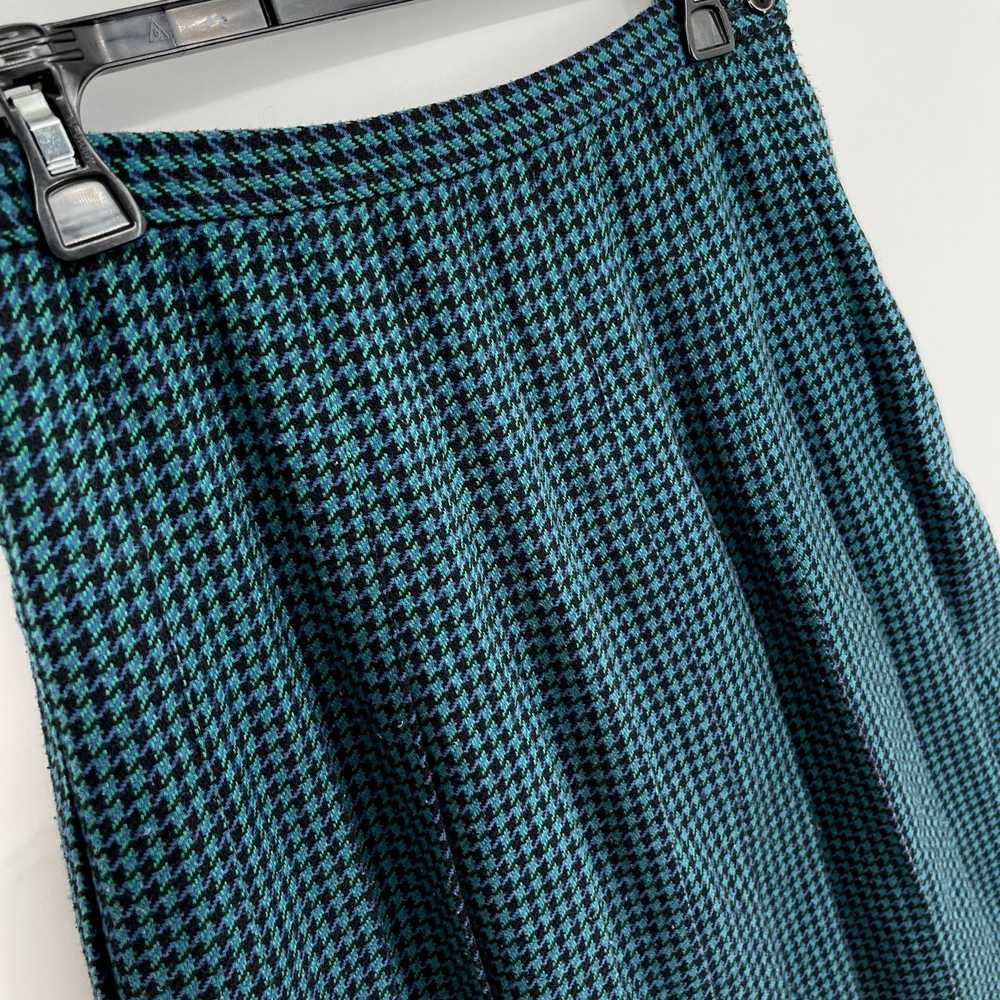 Vintage Michele Petite VINTAGE Pleats Houndstooth… - image 2