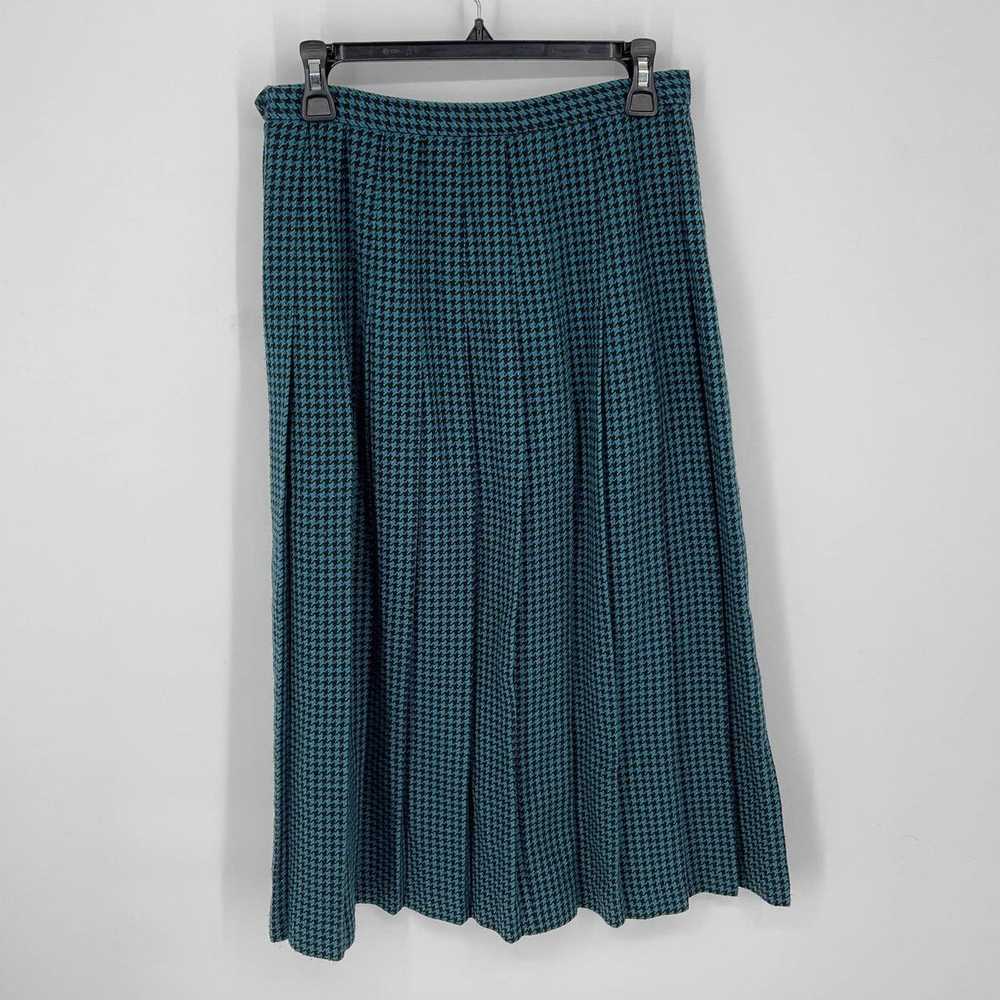 Vintage Michele Petite VINTAGE Pleats Houndstooth… - image 3