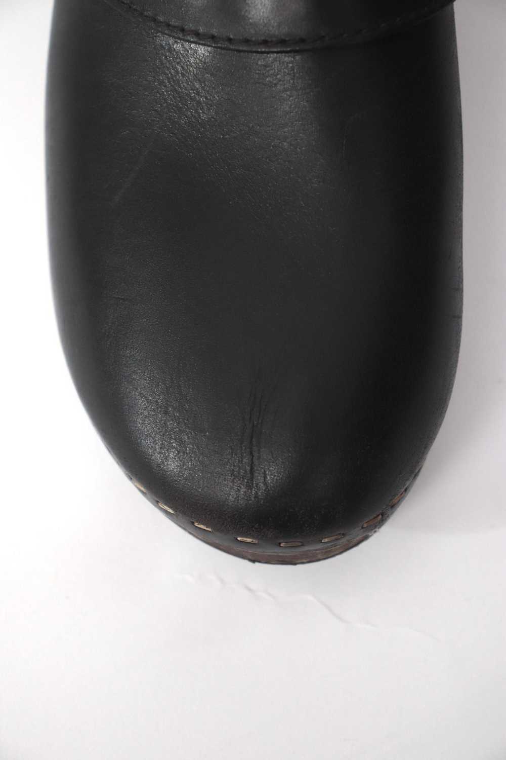 Celine Leather Horse-Bit Clogs - image 3