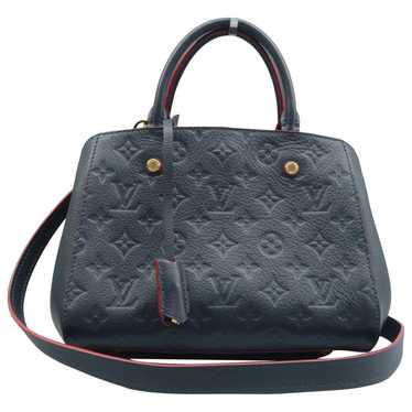 Louis Vuitton Montaigne leather satchel - image 1