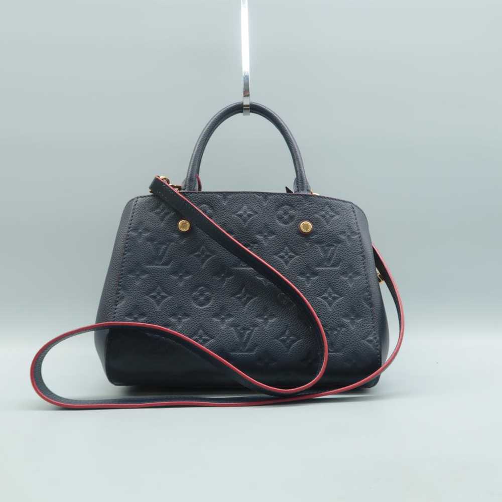 Louis Vuitton Montaigne leather satchel - image 4