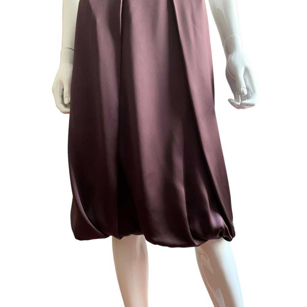 Salvatore Ferragamo Silk mid-length skirt - image 2