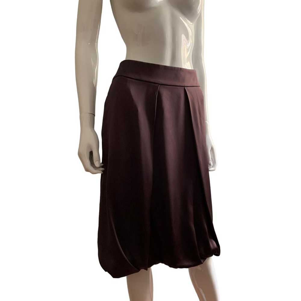 Salvatore Ferragamo Silk mid-length skirt - image 3