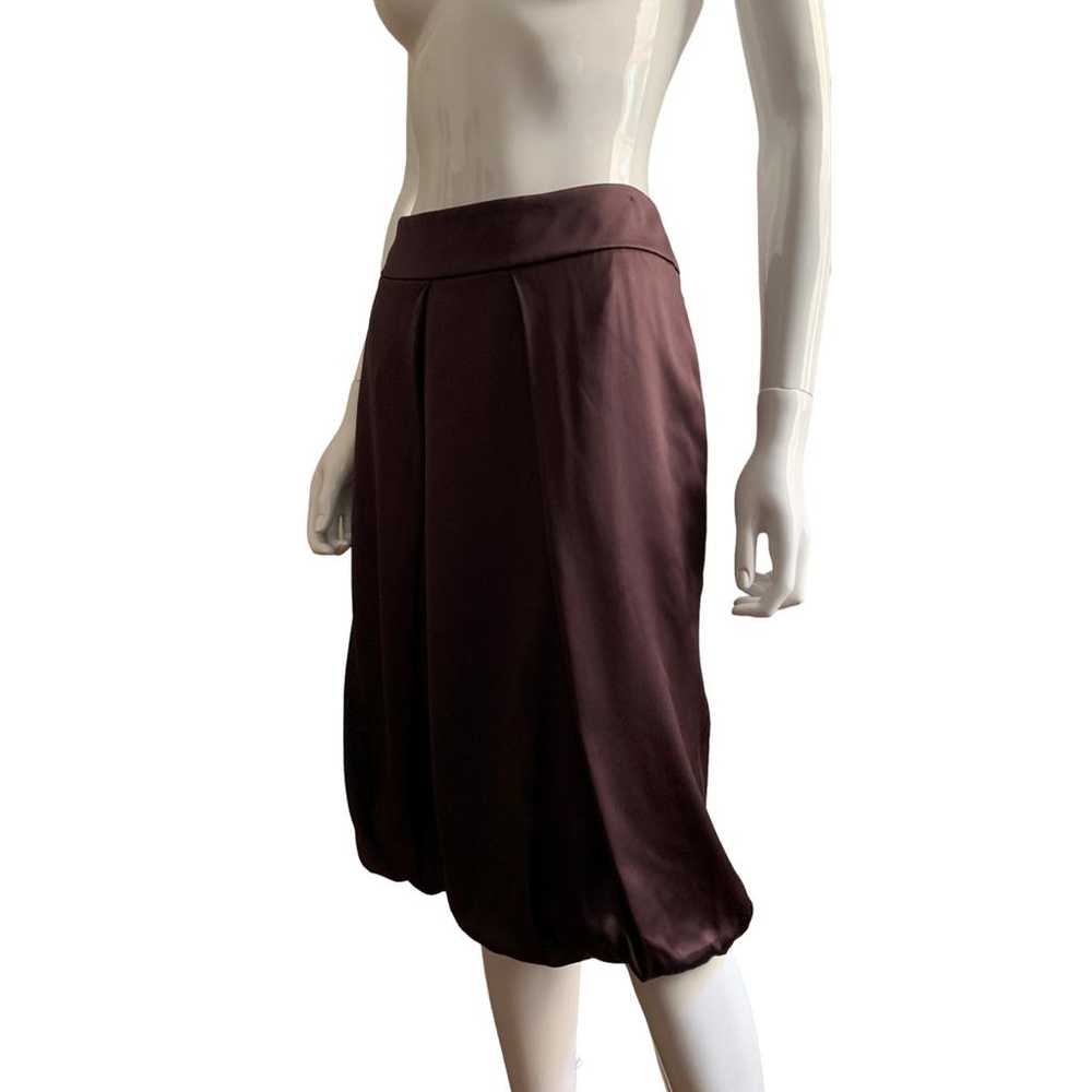 Salvatore Ferragamo Silk mid-length skirt - image 4