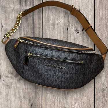 Michael Kors Mottbrown waist pack / belt bag / bu… - image 1