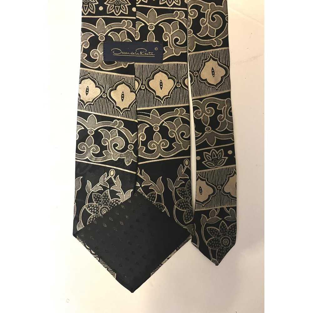 Oscar De La Renta Silk tie - image 4