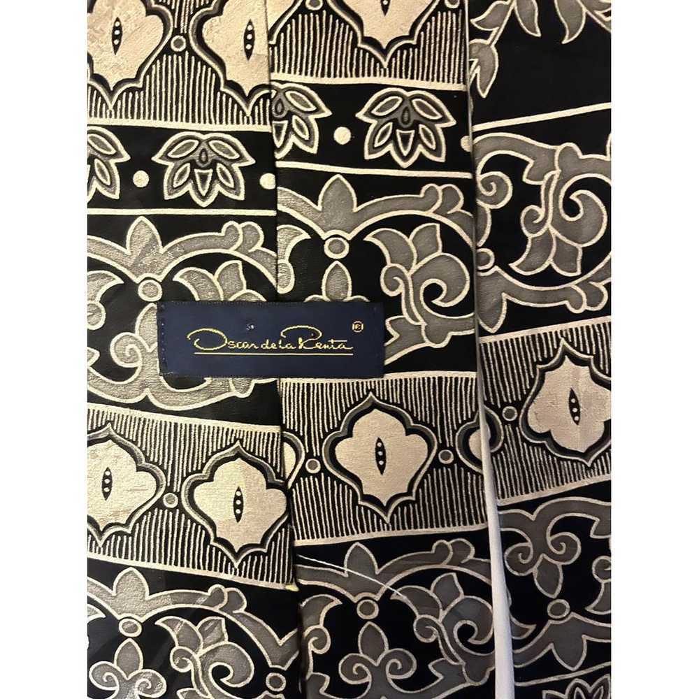 Oscar De La Renta Silk tie - image 5