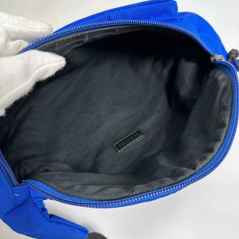 Balenciaga Explorer Blue Synthetic Shoulder Bag (… - image 5