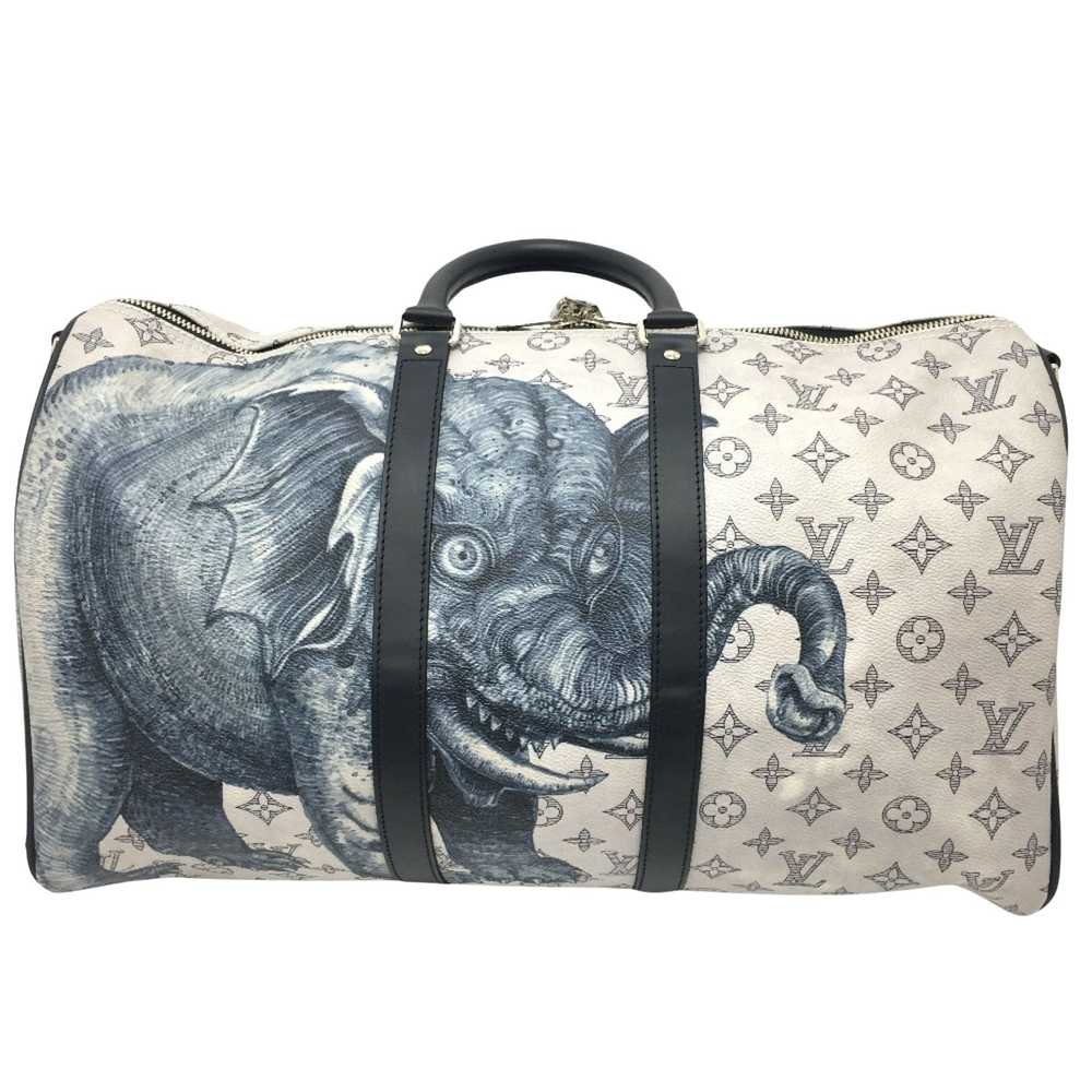 Louis Vuitton Keepall Bandouliere 45 White Canvas… - image 2