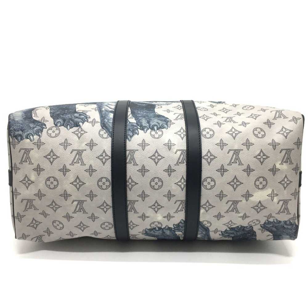 Louis Vuitton Keepall Bandouliere 45 White Canvas… - image 3