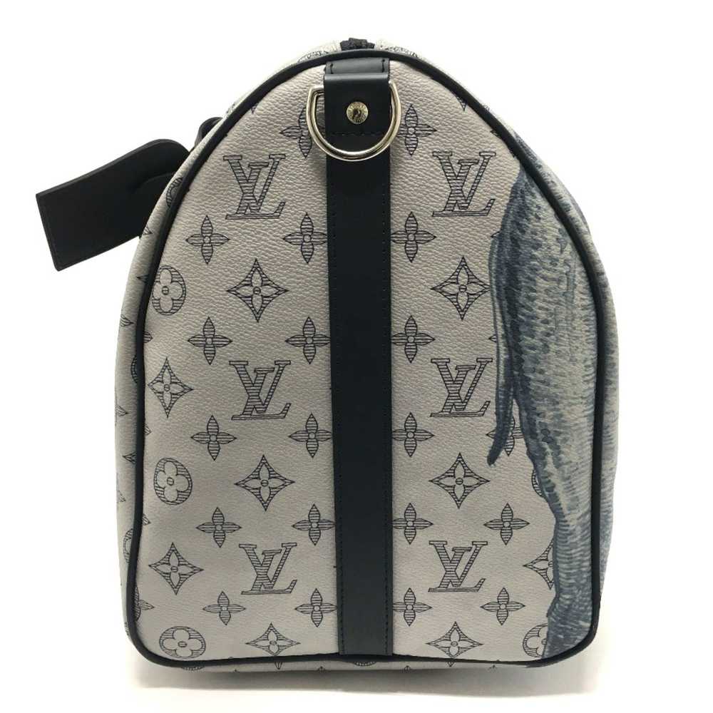 Louis Vuitton Keepall Bandouliere 45 White Canvas… - image 9