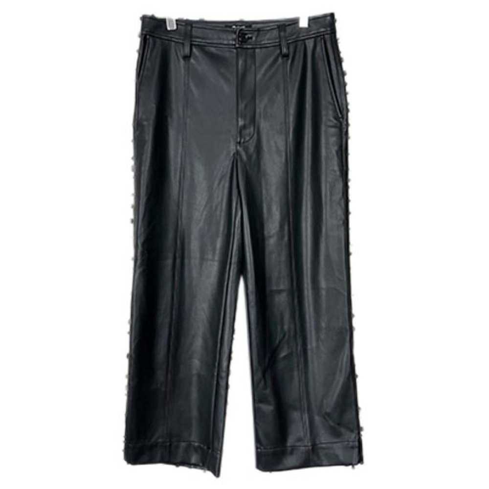 Madewell Vegan leather trousers - image 1