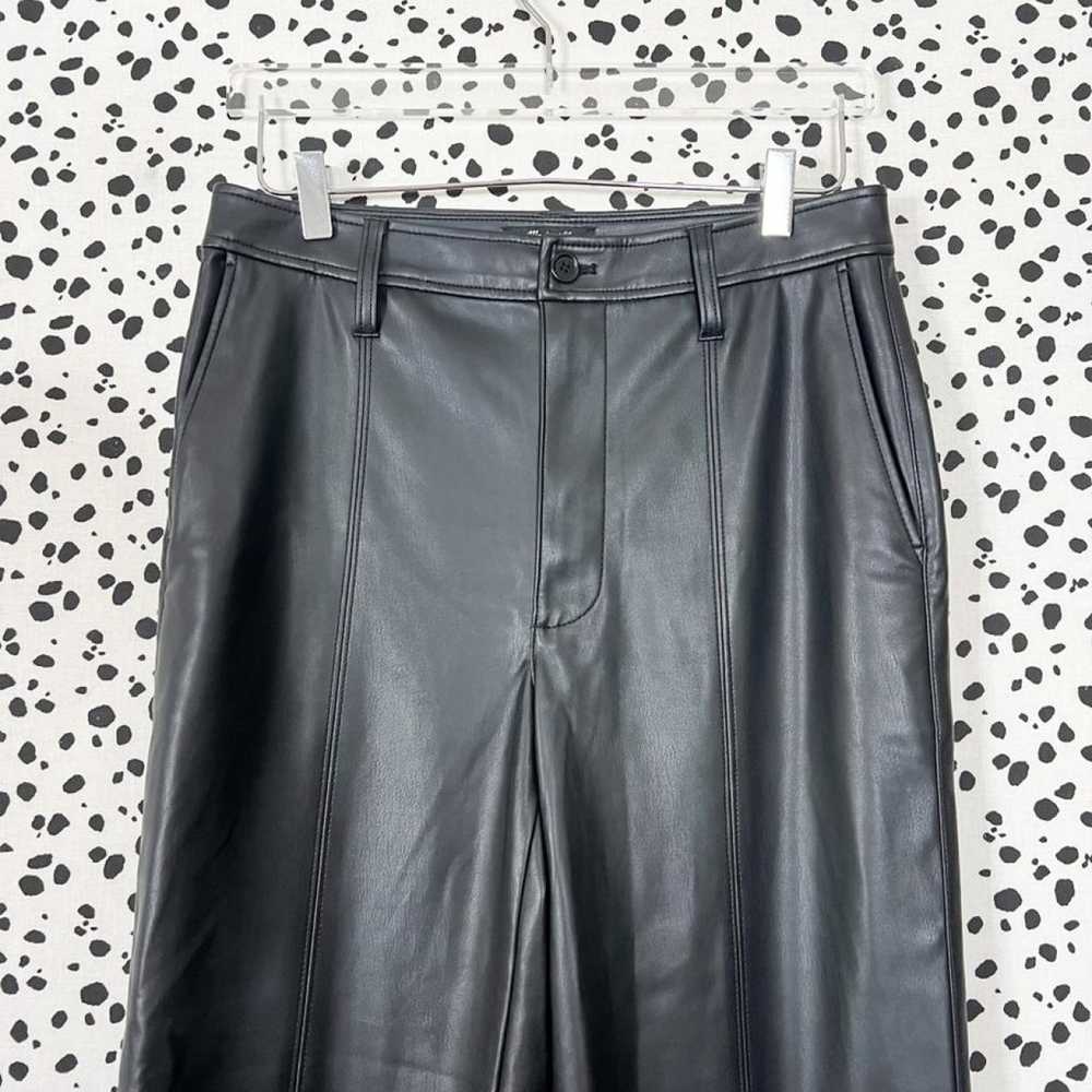 Madewell Vegan leather trousers - image 3