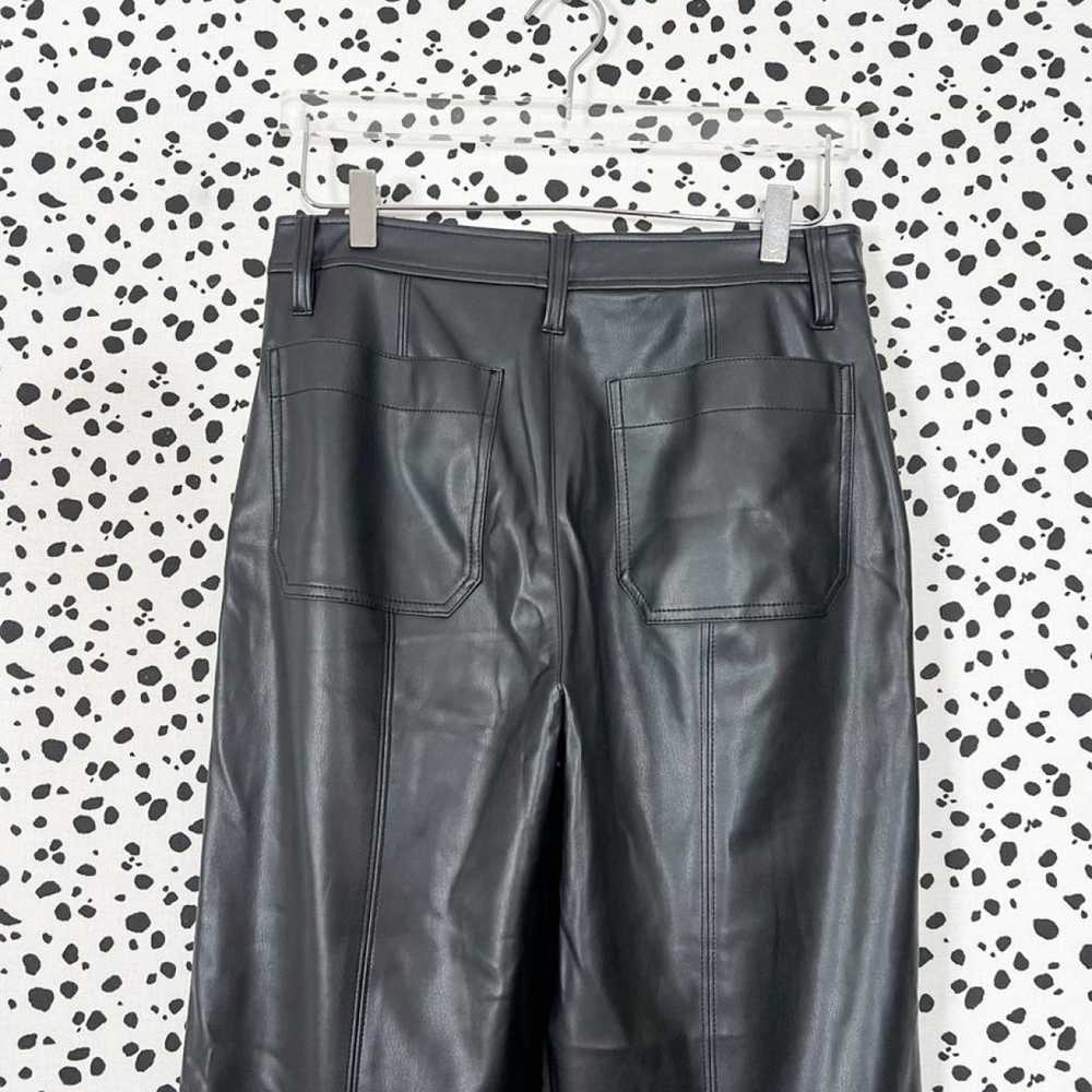 Madewell Vegan leather trousers - image 5