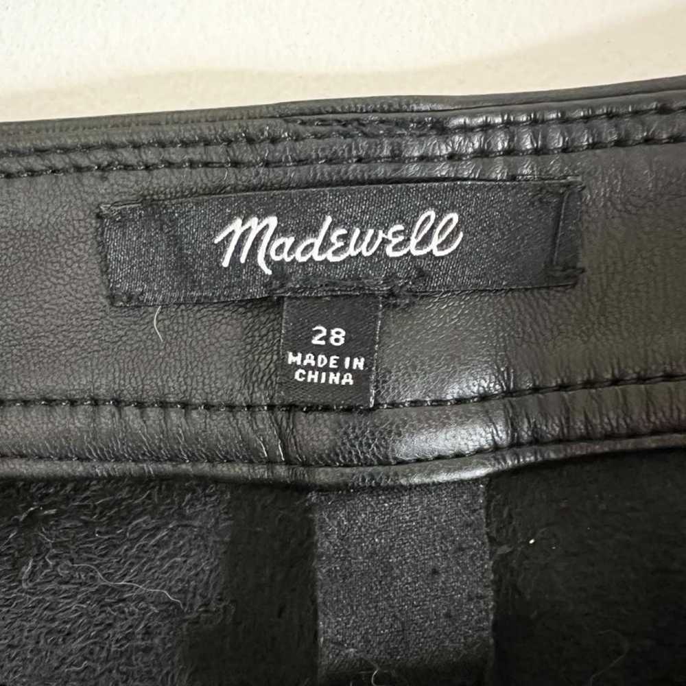 Madewell Vegan leather trousers - image 7