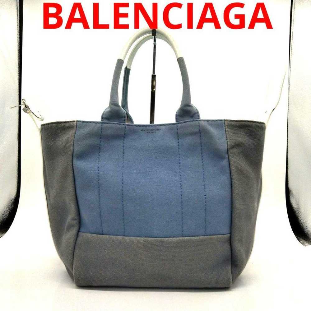 CE24 Balenciaga Silver Hardware Tote Bag - image 1