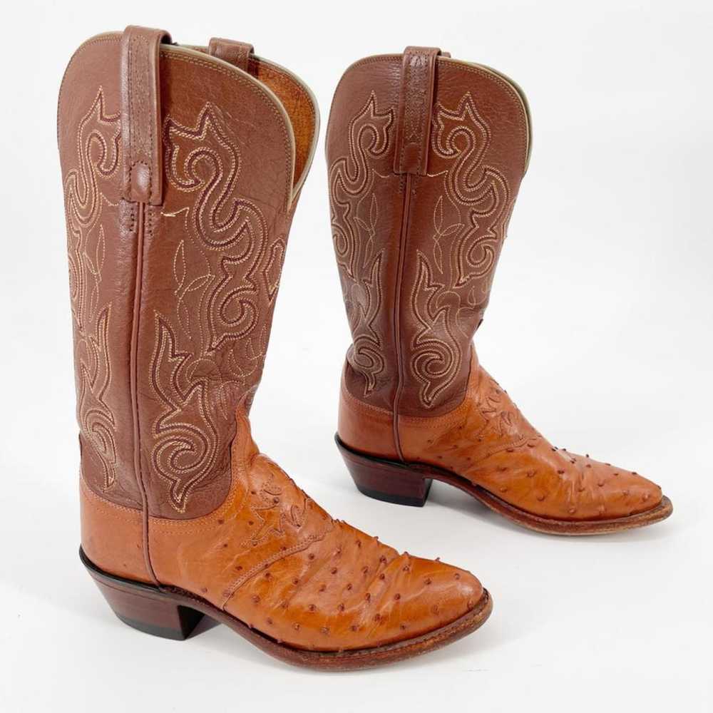 Lucchese Leather western boots - image 2