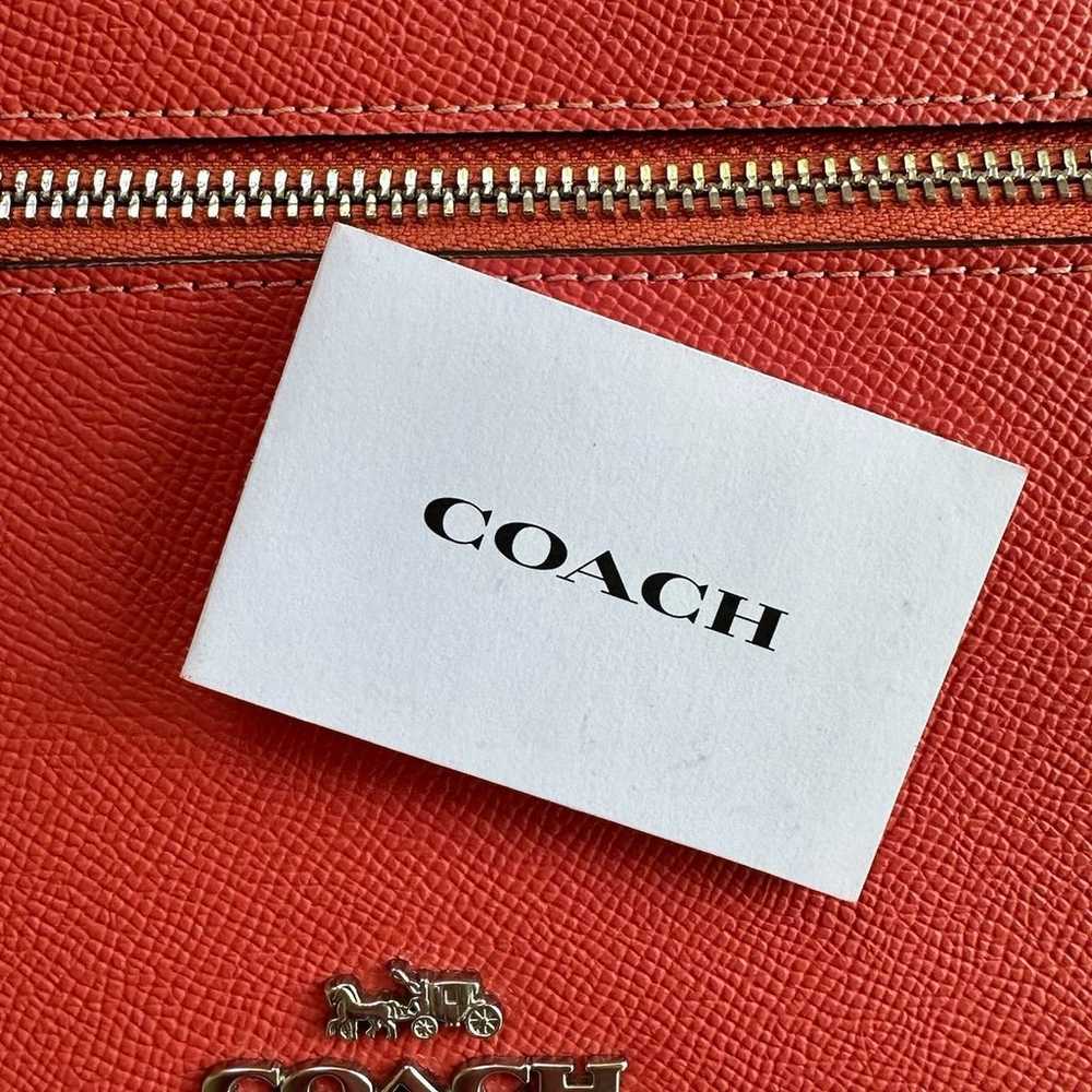 Coach Jordyn Backpack Bright Coral - image 7