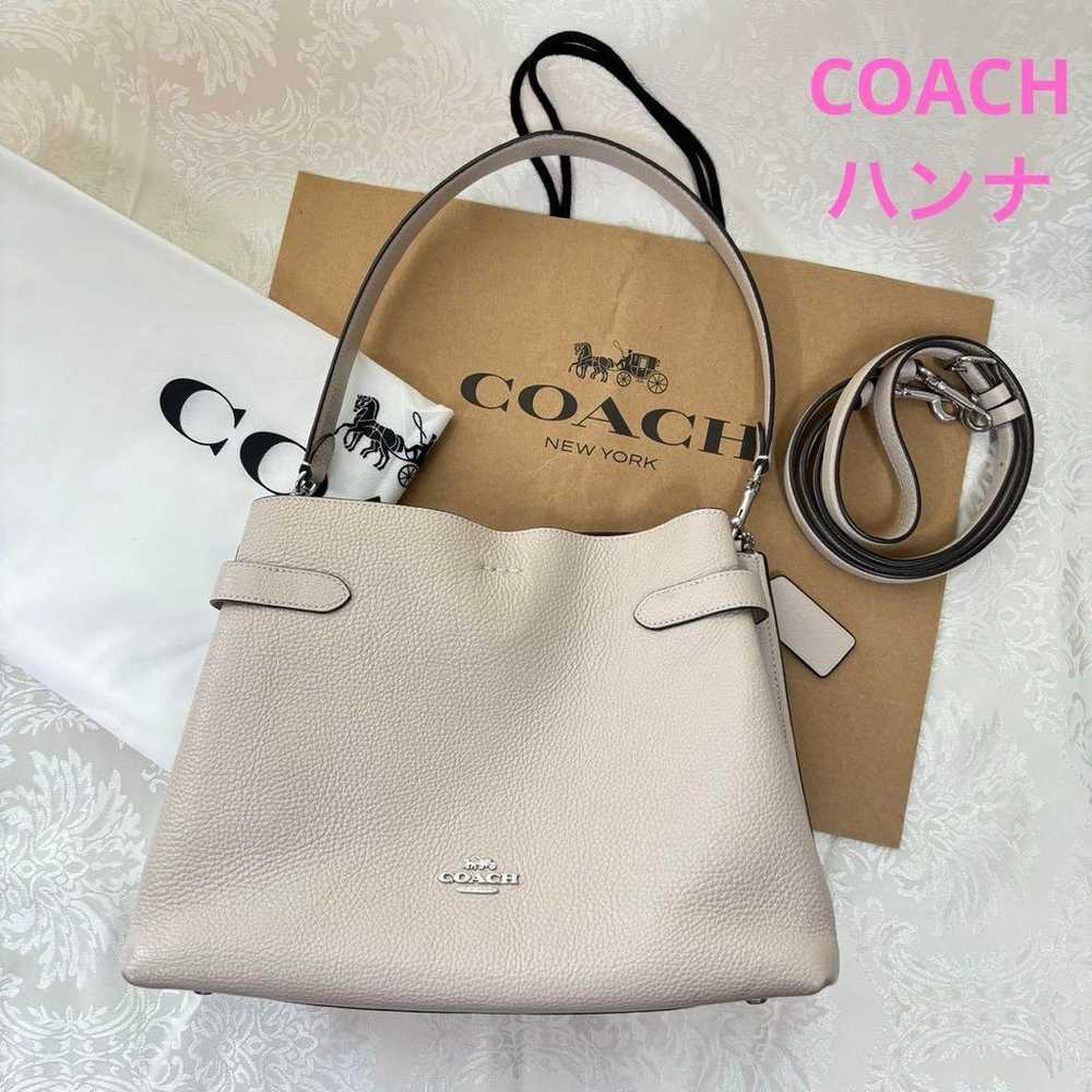 Coach Hanna Carryall Tote in Greige - image 1