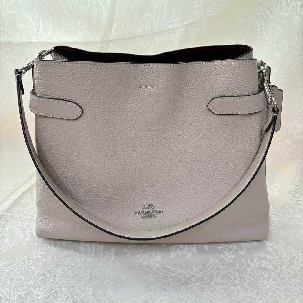 Coach Hanna Carryall Tote in Greige - image 2