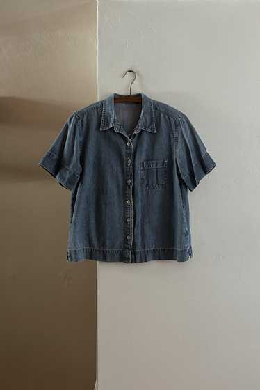 1990's ERIKA DENIM BUTTON SHIRT