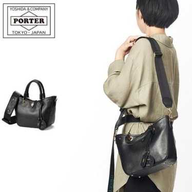 PORTER GIRL✨ Miniature 2way Shoulder Bag Black - image 1