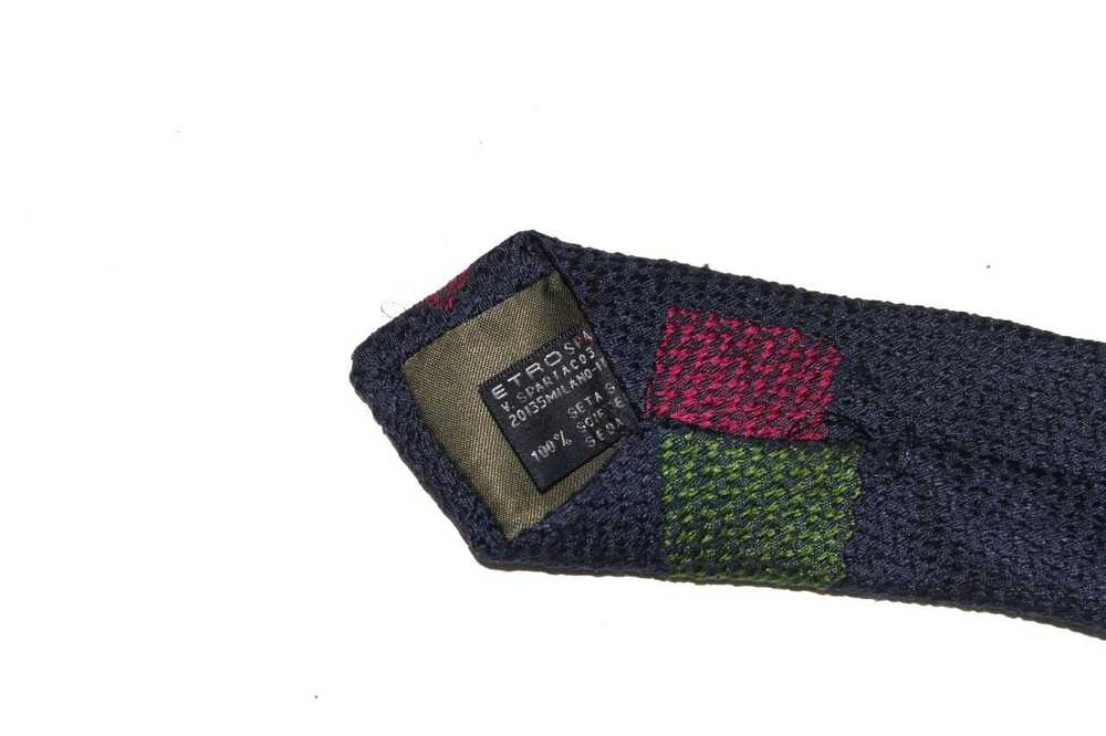 Etro Etro Milano Knit Silk Necktie - image 2