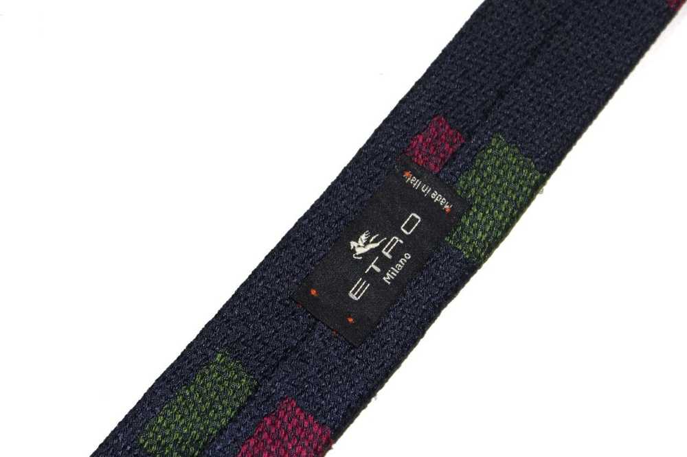 Etro Etro Milano Knit Silk Necktie - image 3