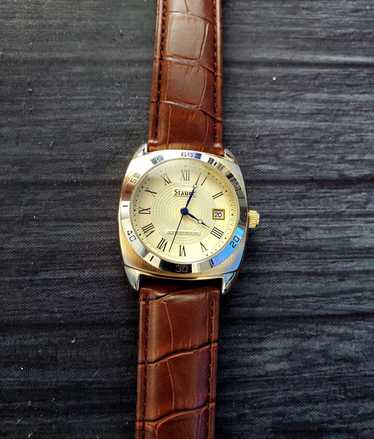 Designer Rare Stauer Time Master Piezo Mens Watch 