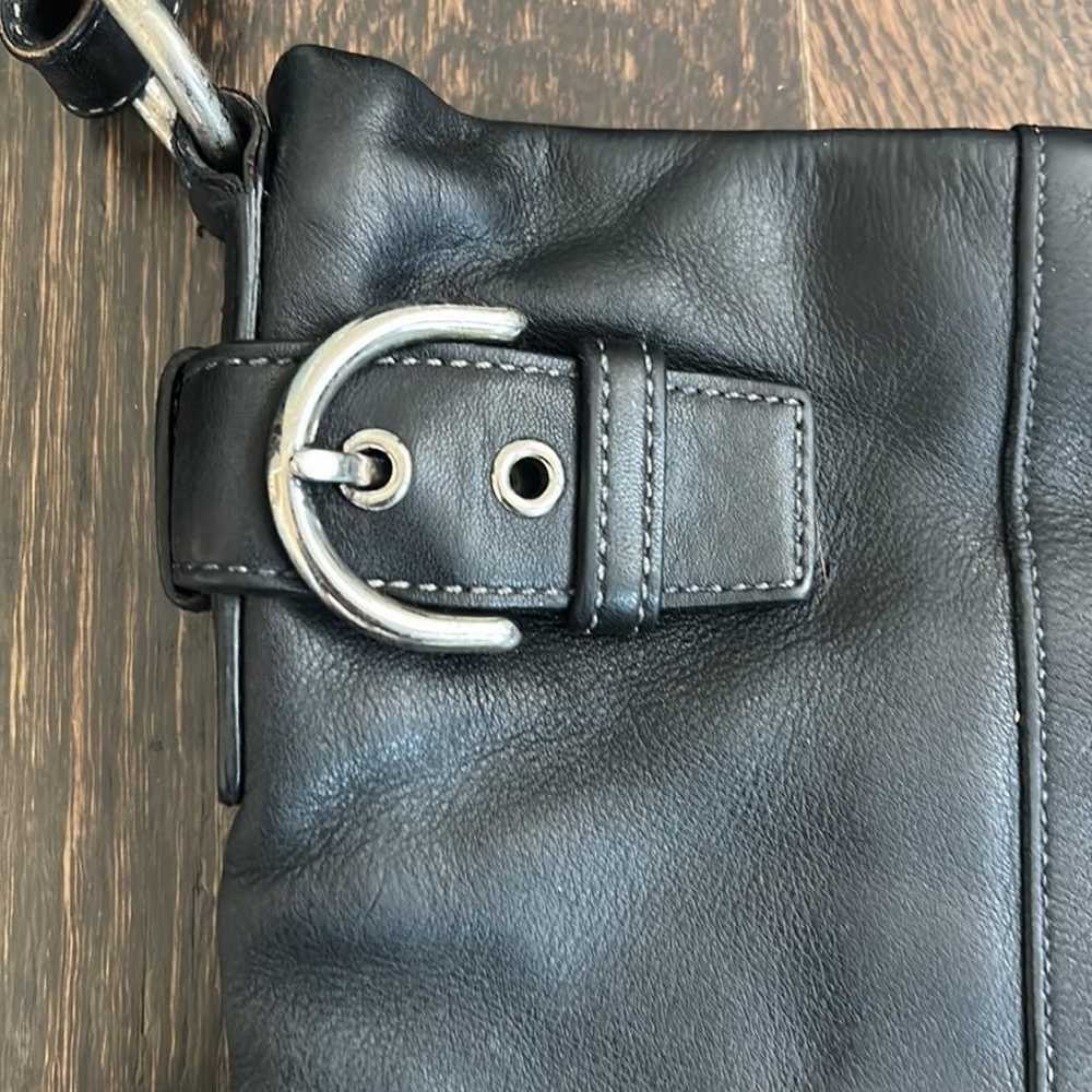 Vintage Coach Soho Slim Leather Black Bag - image 2