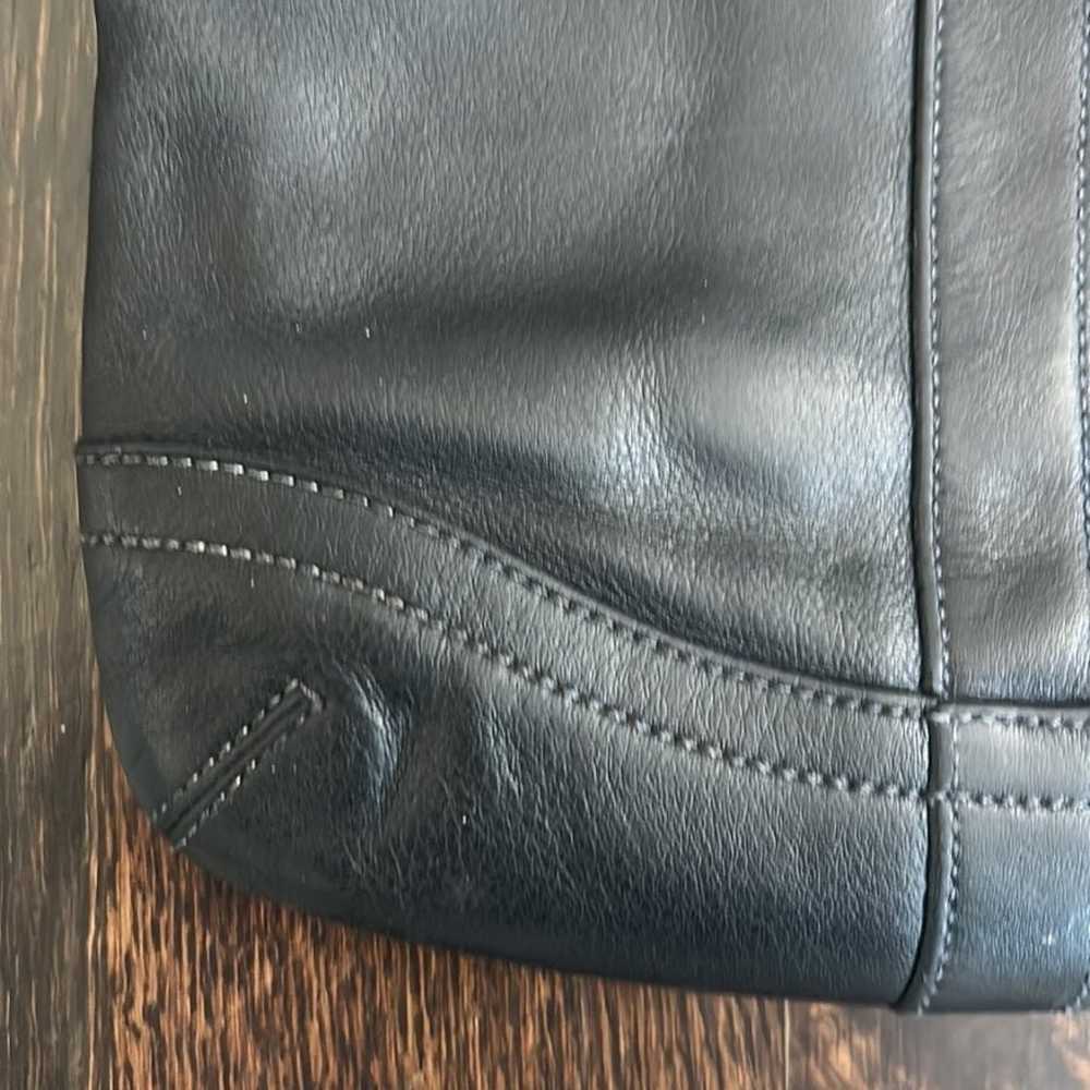 Vintage Coach Soho Slim Leather Black Bag - image 3