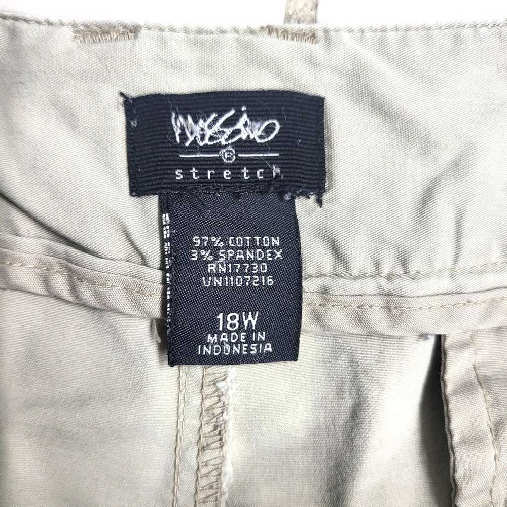 Mossimo Mossimo Stretch Light Khaki Shorts - 18W - image 3