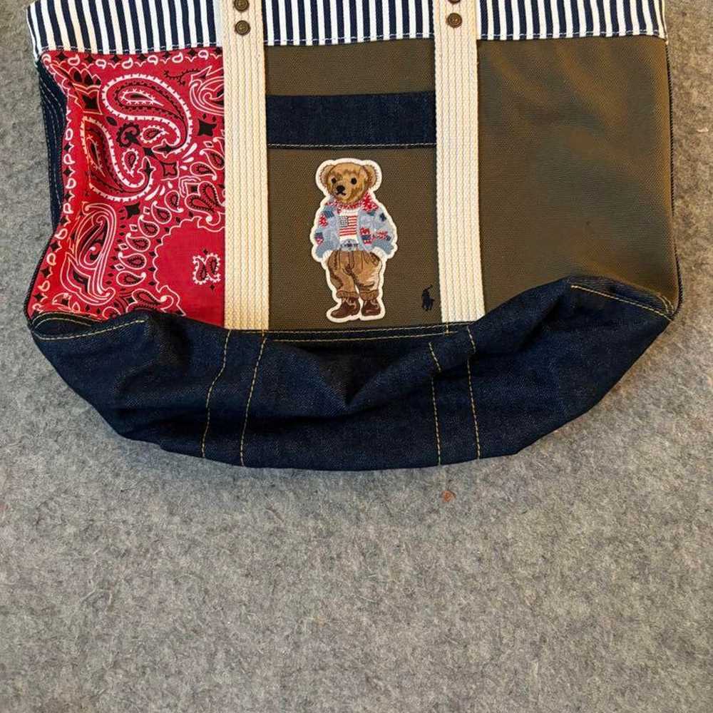 Ralph Lauren Polo Bear Tote Bag. - image 1