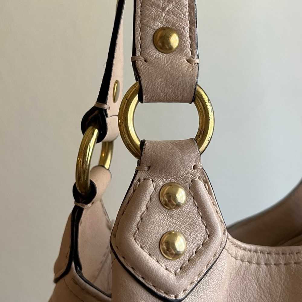 Coach leather shoulder bag - image 3