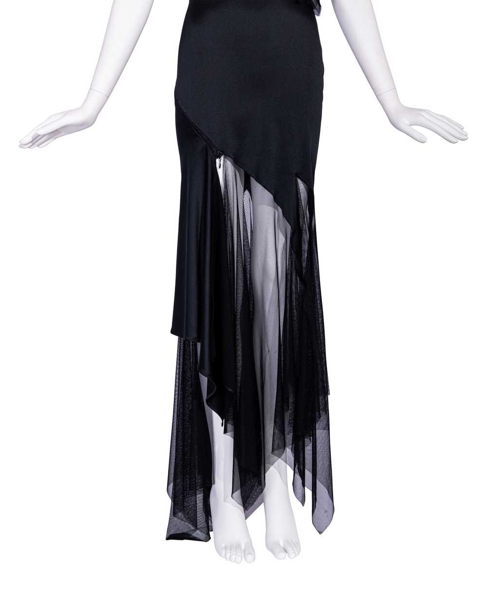 A/W 2001 'What a Merry-Go-Round' Black Gown - image 11