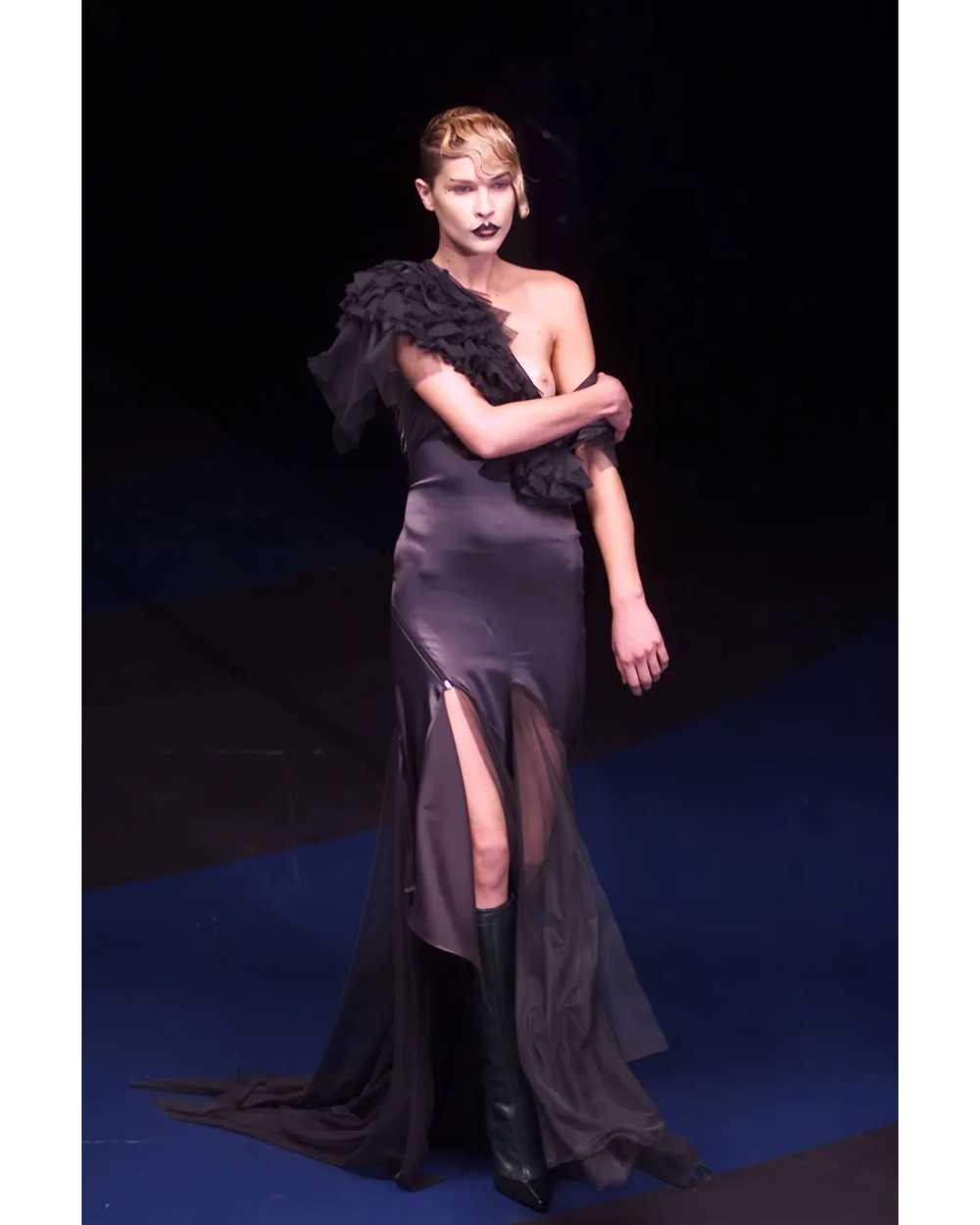 A/W 2001 'What a Merry-Go-Round' Black Gown - image 2