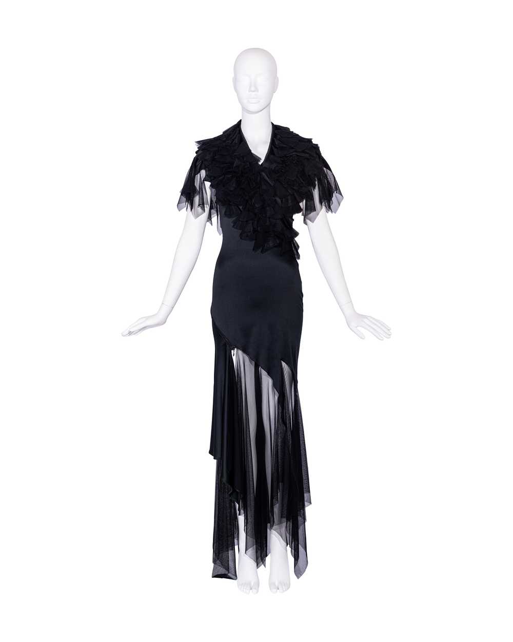 A/W 2001 'What a Merry-Go-Round' Black Gown - image 3