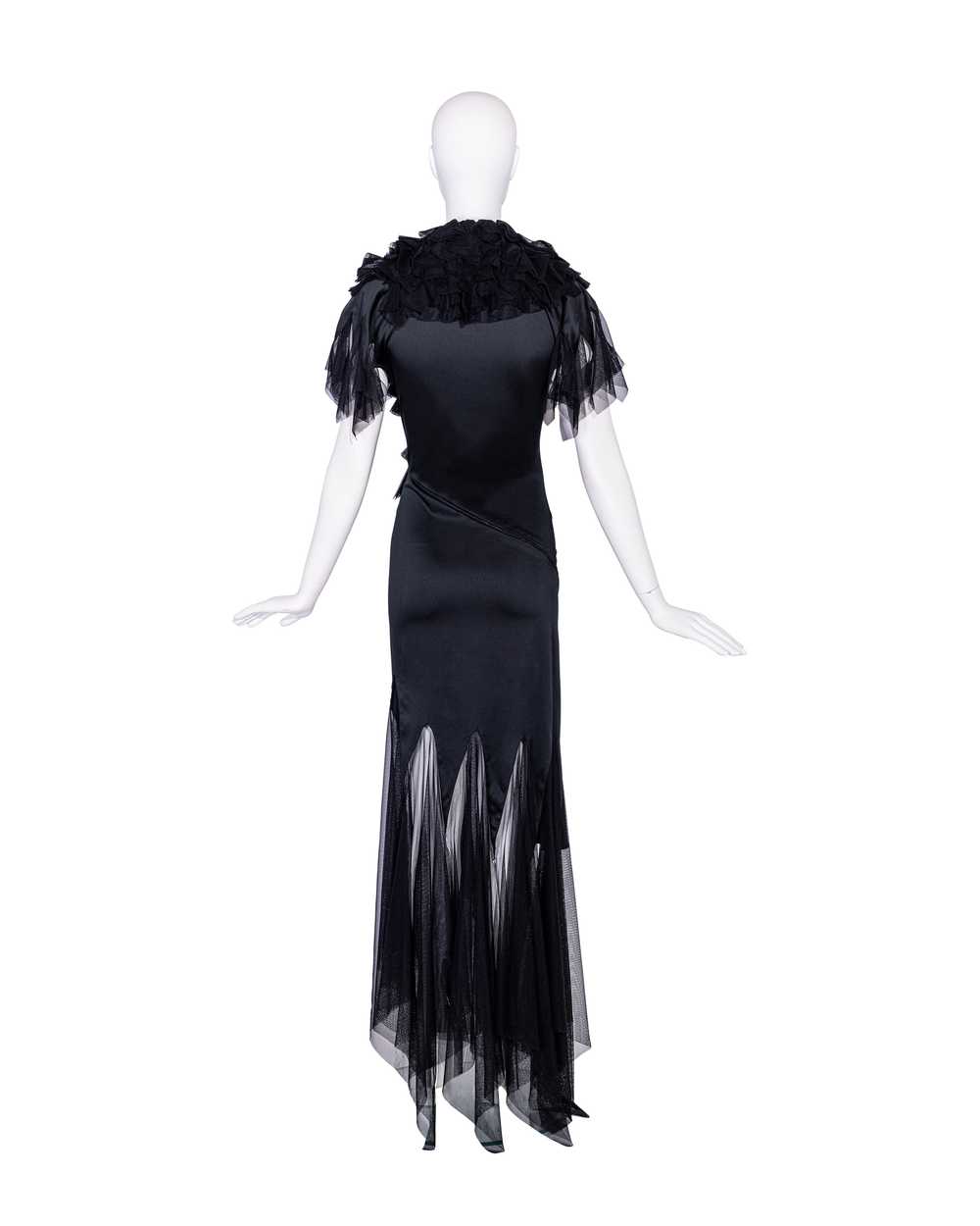 A/W 2001 'What a Merry-Go-Round' Black Gown - image 8