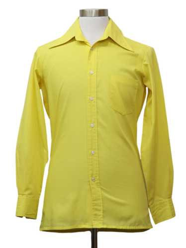 1970's SKY Mens Mod Sport Shirt