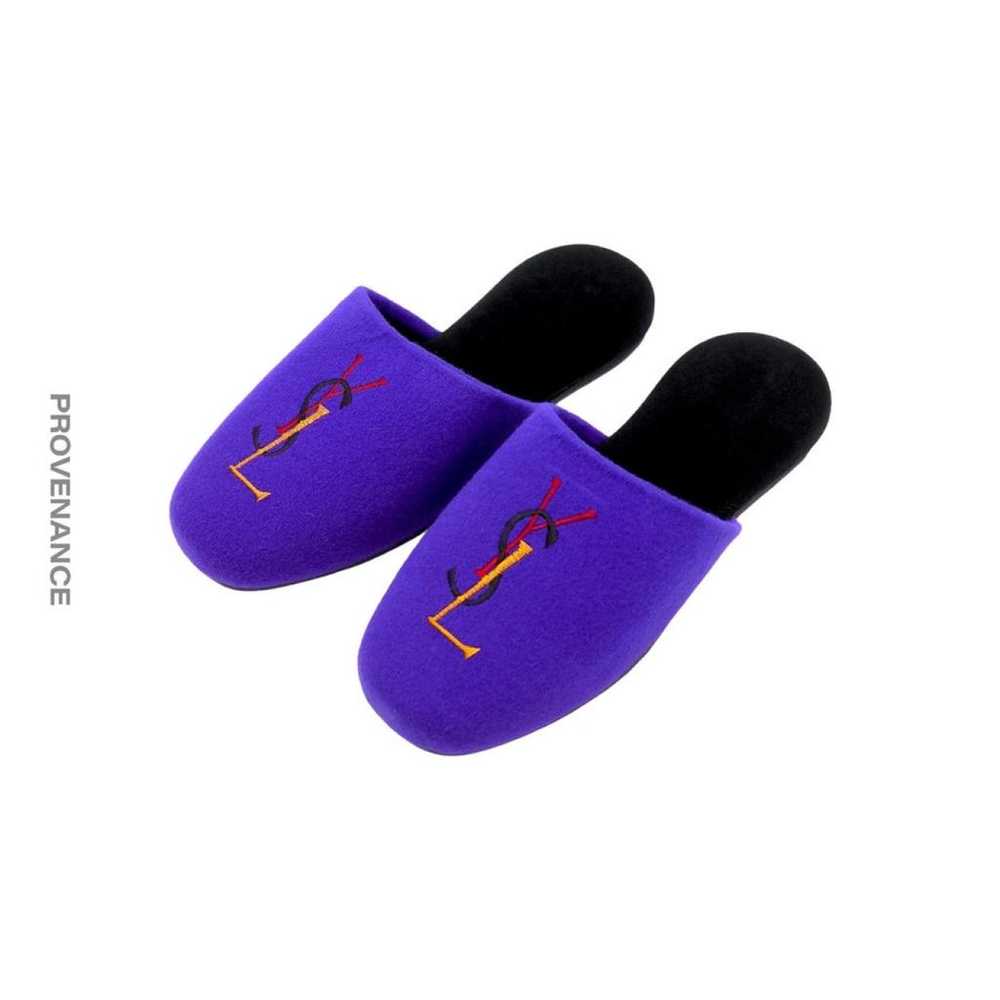 Yves Saint Laurent Velvet flats - image 3