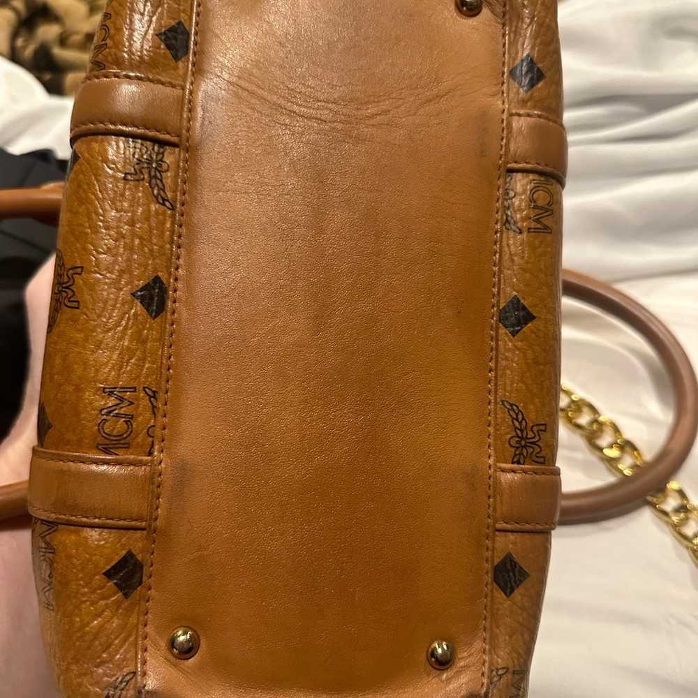 MCM cognac Boston bag - image 5