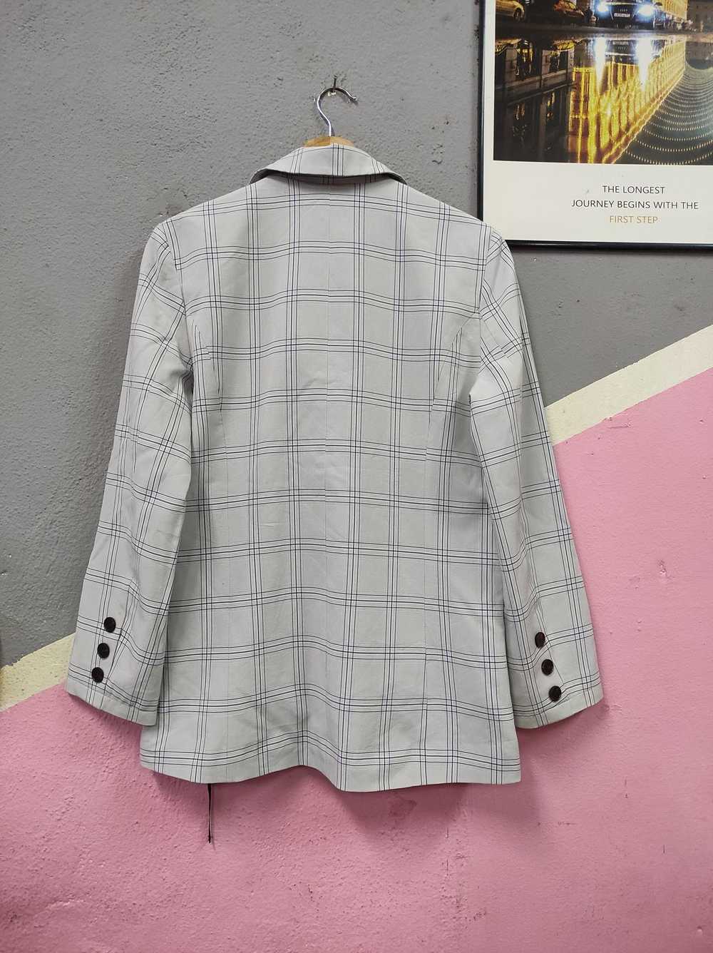 Ank Rouge ANK ROUGE PLAID BLAZER - image 6