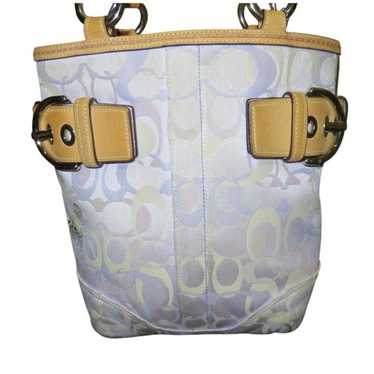 バッグ Coach Soho Optic Signature Hand Bag Coach soho optic signature - Gem
