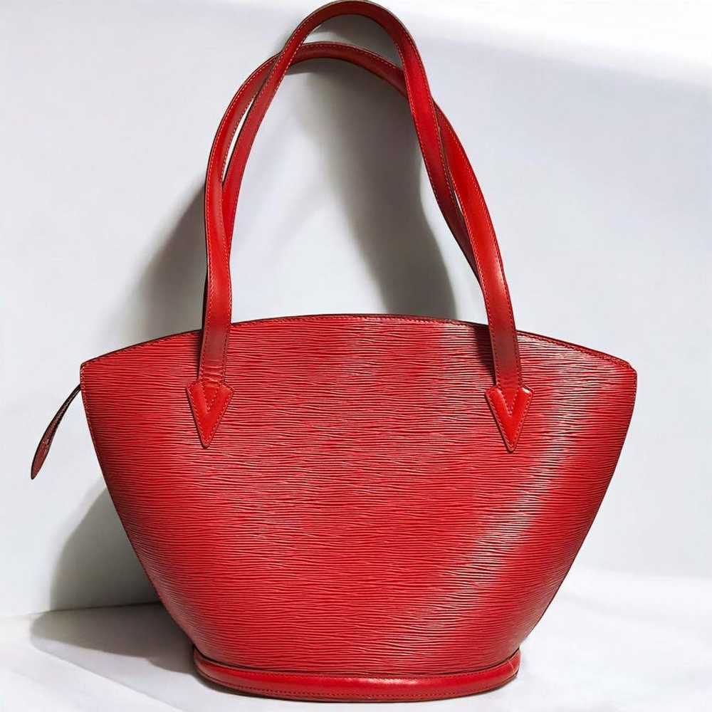 LOUIS VUITTON Epi Castilian Red Tote Bag. - image 2