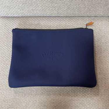 Hermes Neobain MM Pouch Navy