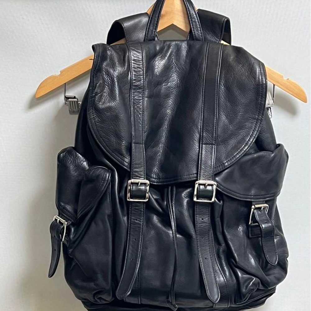 PORTER Genuine Leather Backpack, Rucksack, Made i… - image 1