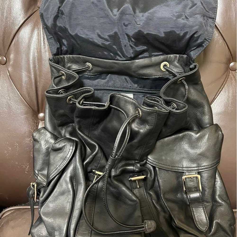 PORTER Genuine Leather Backpack, Rucksack, Made i… - image 4