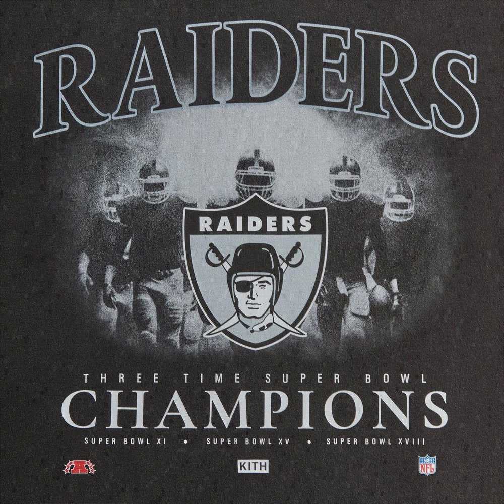 Kith Kith x NFL Raiders Vintage Tee - image 3