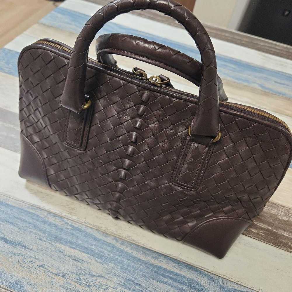 Bottega Veneta Mini Boston Bag - image 1