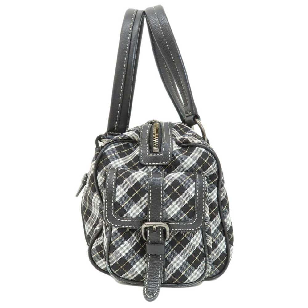 Burberry Black Canvas Handbag (Pre-Owned) - image 4